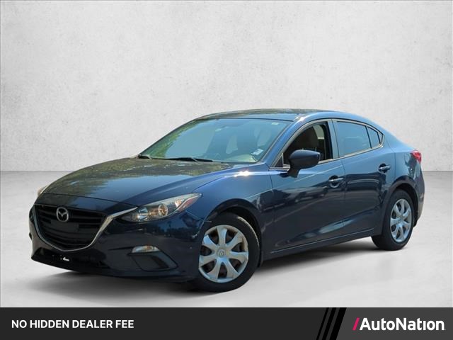 Deep Crystal Blue Mica 2015 Mazda MAZDA3 Sedan Front-Wheel Drive Automatic