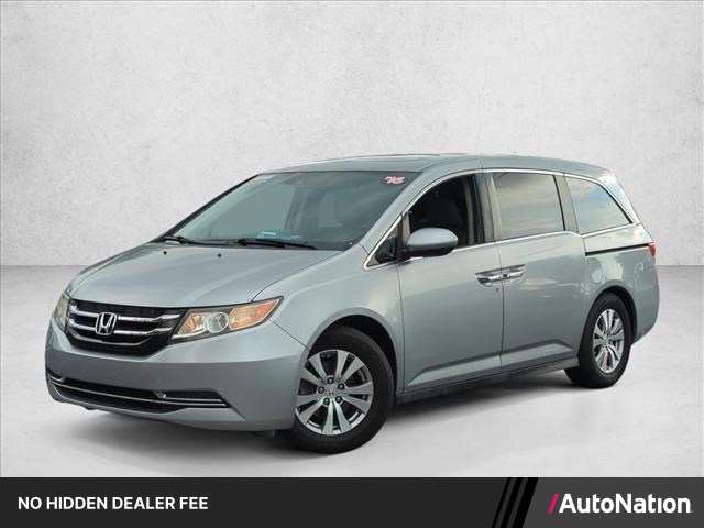Silver 2016 Honda Odyssey Minivan Front-Wheel Drive Automatic