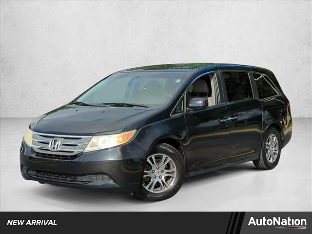 Crystal Black Pear 2012 Honda Odyssey EX-L FWD Minivan Front-Wheel Drive Automatic