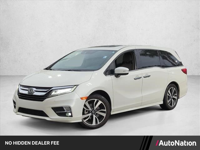 White Diamond Pear 2019 Honda Odyssey Minivan Front-Wheel Drive Automatic