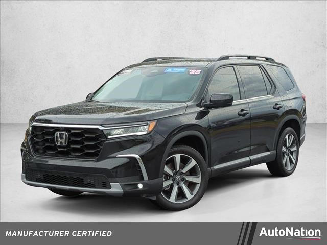 Black 2025 Honda Pilot Elite AWD SUV / Crossover All-Wheel Drive Automatic