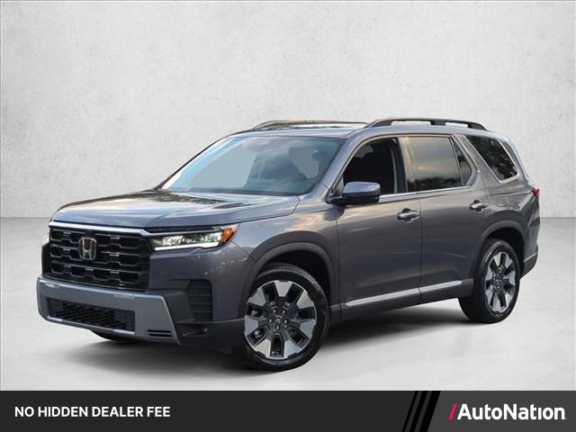Gray (Modern Steel Metallic) 2026 Honda Pilot SUV / Crossover All-Wheel Drive Automatic