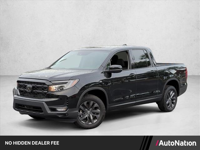 Crystal Black Pearl 2026 Honda Ridgeline Pickup Truck All-Wheel Drive Automatic