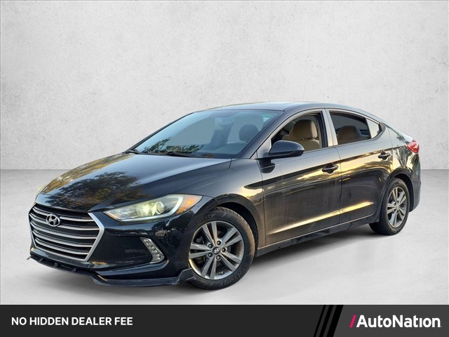 Phantom Black 2017 Hyundai Elantra Sedan Front-Wheel Drive Automatic