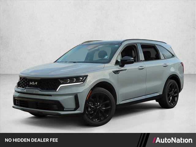 Wolf Gray 2023 Kia Sorento SX FWD SUV / Crossover Front-Wheel Drive Automatic