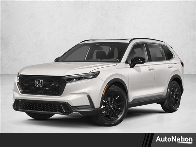 Gray 2024 Honda CR-V Hybrid Sport FWD SUV / Crossover Front-Wheel Drive Automatic