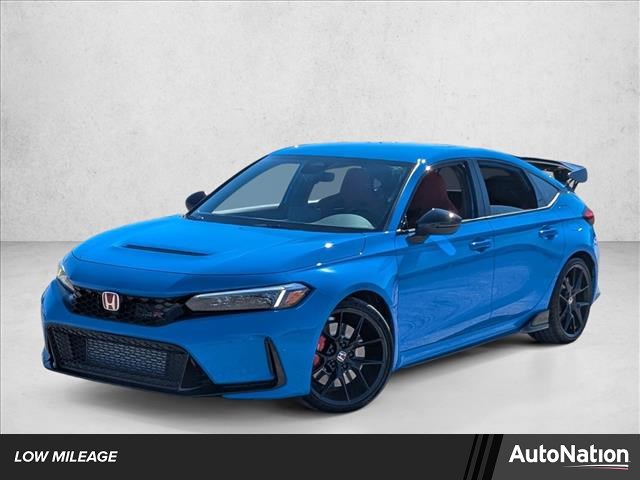Boost Blue Pearl 2025 Honda Civic Type R FWD Hatchback Front-Wheel Drive 6-Speed Manual