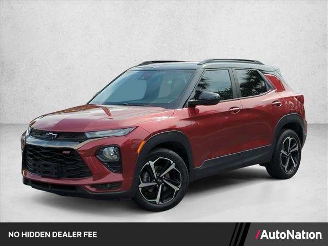 Red (Crimson Metallic) 2022 Chevrolet Trailblazer SUV / Crossover Front-Wheel Drive Automatic
