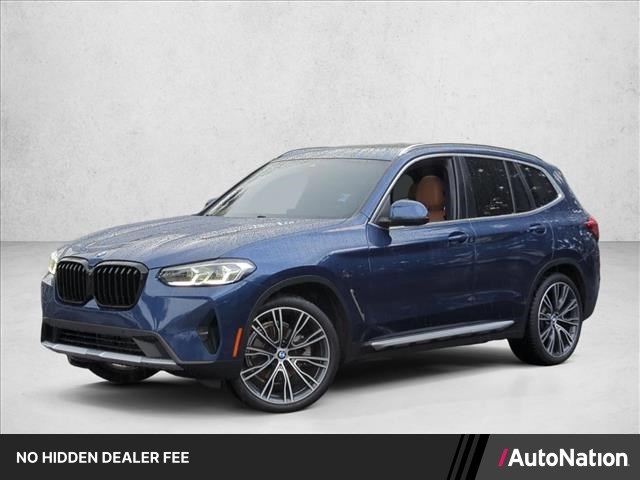 Phytonic Blue Metallic 2022 BMW X3 SUV / Crossover Rear-Wheel Drive Automatic