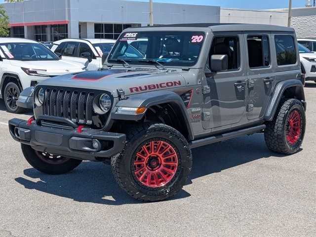 Sting-Gray Clearcoat 2020 Jeep Wrangler Unlimited Rubicon Recon 4WD SUV / Crossover Four-Wheel Drive 8-Speed Automatic
