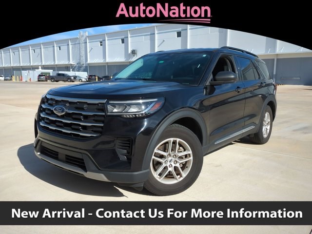 Agate Black Metallic 2025 Ford Explorer Active RWD SUV / Crossover Rear-Wheel Drive Automatic