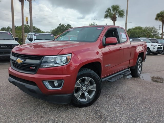 Red Rock Metallic 2016 Chevrolet Colorado Z71 Extended Cab LB 4WD Pickup Truck Four-Wheel Drive 6-Speed Automatic