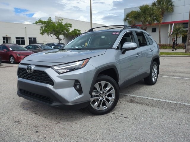Silver Sky Metallic 2025 Toyota RAV4 XLE Premium FWD SUV / Crossover Front-Wheel Drive Automatic