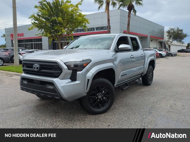 Celestial Silver Metallic 2024 Toyota Tacoma Pickup Truck Four-Wheel Drive Automatic