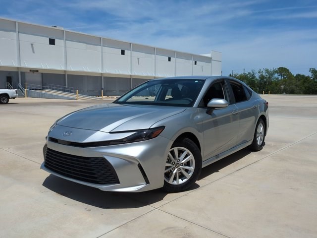 Silver 2025 Toyota Camry LE FWD Sedan Front-Wheel Drive Automatic