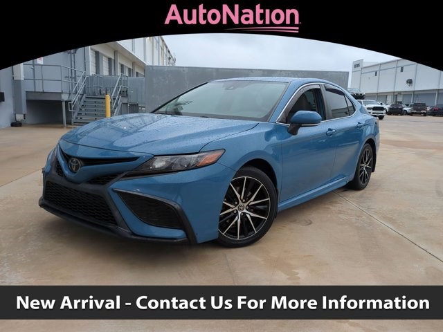 Cavalry Blue 2023 Toyota Camry SE FWD Sedan Front-Wheel Drive Automatic