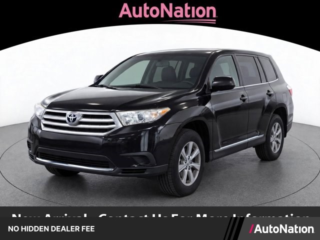 Black 2013 Toyota Highlander SUV / Crossover Automatic