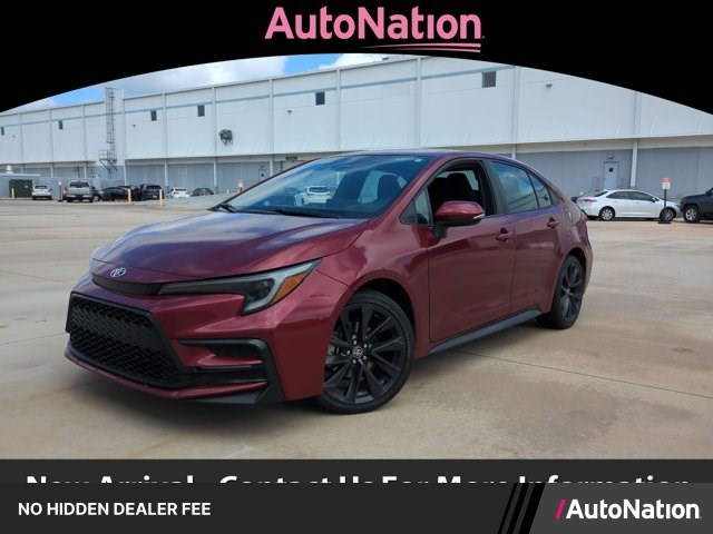 Red (Ruby Flare Pearl) 2023 Toyota Corolla Sedan Front-Wheel Drive Automatic