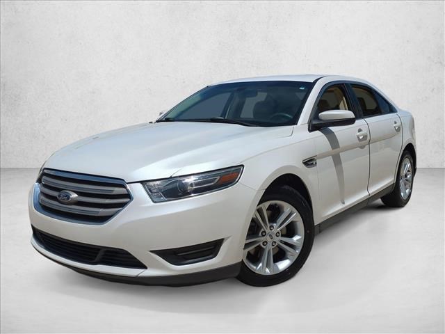 White Platinum Metallic Tri-Coat 2017 Ford Taurus SEL Sedan Front-Wheel Drive 6-Speed Automatic