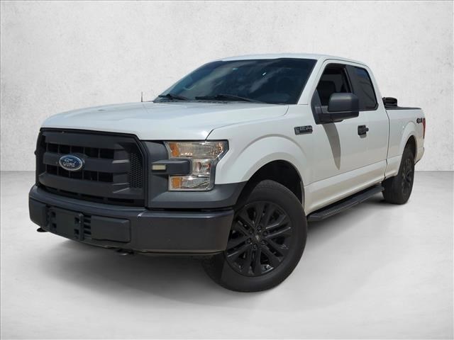 Oxford White 2017 Ford F-150 XL SuperCab 4WD Pickup Truck Four-Wheel Drive 6-Speed Automatic