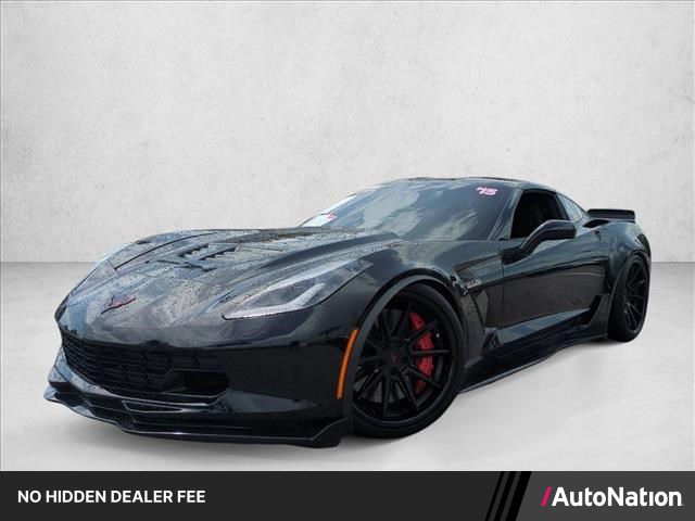 Black 2015 Chevrolet Corvette Z06 3LZ Coupe RWD Coupe Rear-Wheel Drive 8-Speed Automatic