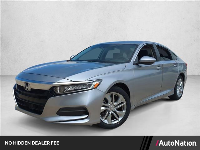 Lunar Silver Metal 2018 Honda Accord Sedan Front-Wheel Drive Automatic