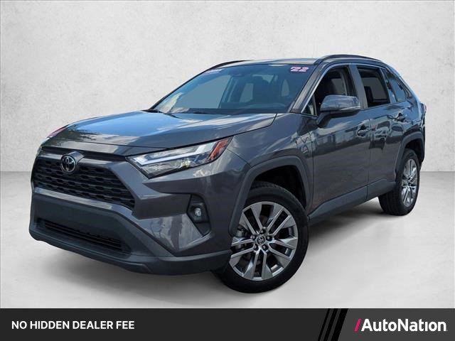 Magnetic Gray Metallic 2022 Toyota RAV4 SUV / Crossover Front-Wheel Drive Automatic