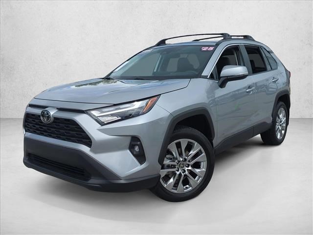 Silver Sky Metallic 2025 Toyota RAV4 XLE Premium FWD SUV / Crossover Front-Wheel Drive Automatic