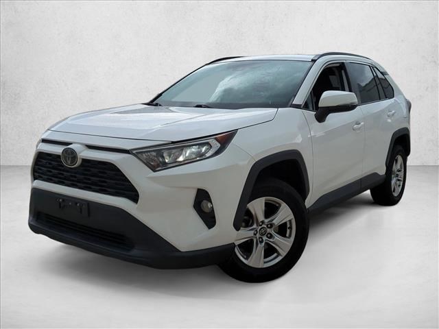 Super White 2020 Toyota RAV4 XLE AWD SUV / Crossover All-Wheel Drive Automatic