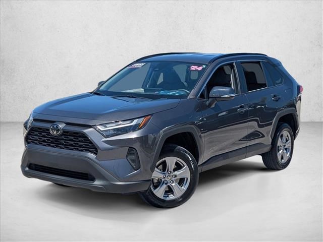 Magnetic Gray Metallic 2024 Toyota RAV4 XLE FWD SUV / Crossover Front-Wheel Drive Automatic