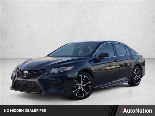 Teal (Galactic Aqua Mica) 2020 Toyota Camry Sedan Front-Wheel Drive Automatic