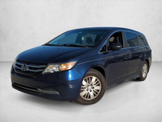 Black (Obsidian Blue Pearl) 2016 Honda Odyssey LX FWD Minivan Front-Wheel Drive Automatic