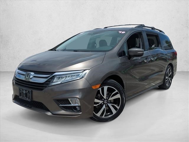 Gray (Modern Steel Metallic) 2019 Honda Odyssey Elite FWD Minivan Front-Wheel Drive Automatic
