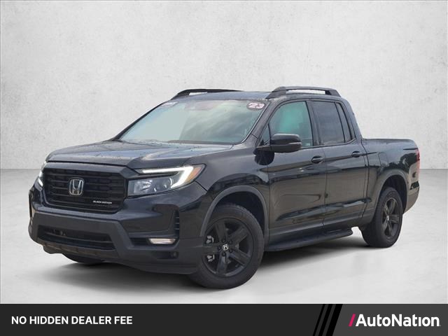 Crystal Black Pearl 2023 Honda Ridgeline Pickup Truck All-Wheel Drive Automatic