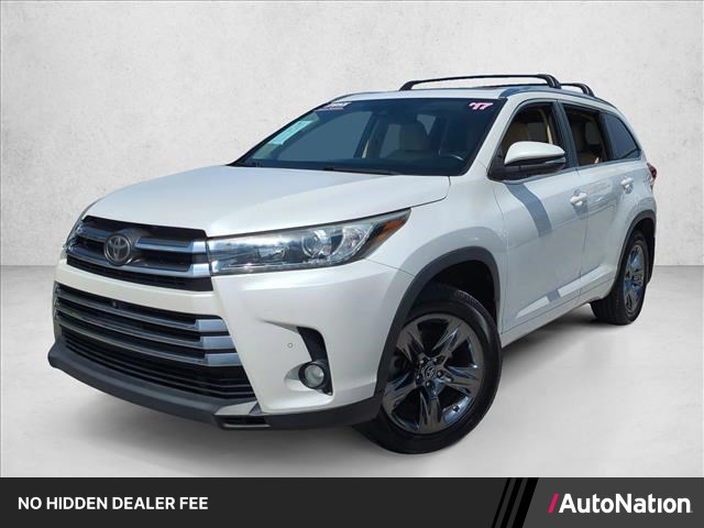 White (Blizzard Pearl) 2017 Toyota Highlander Limited Platinum AWD SUV / Crossover All-Wheel Drive Automatic
