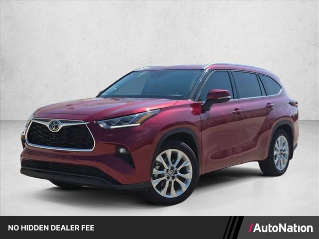 Red (Ruby Flare) 2025 Toyota Highlander SUV / Crossover All-Wheel Drive Automatic