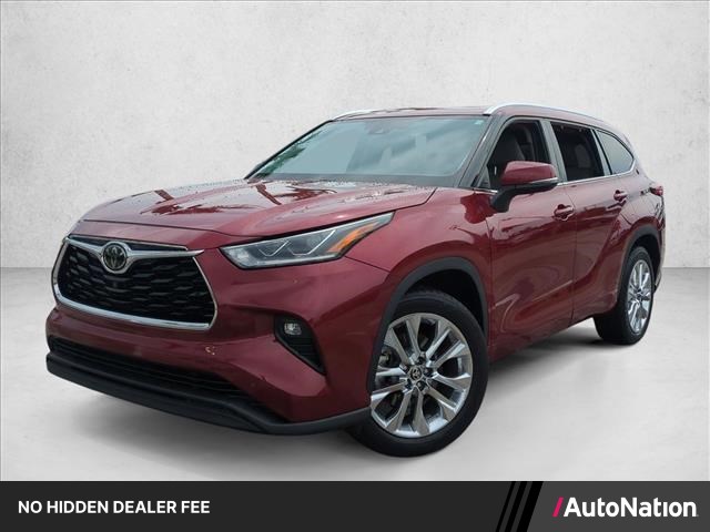 Red (Ruby Flare Pearl) 2020 Toyota Highlander SUV / Crossover Front-Wheel Drive Automatic