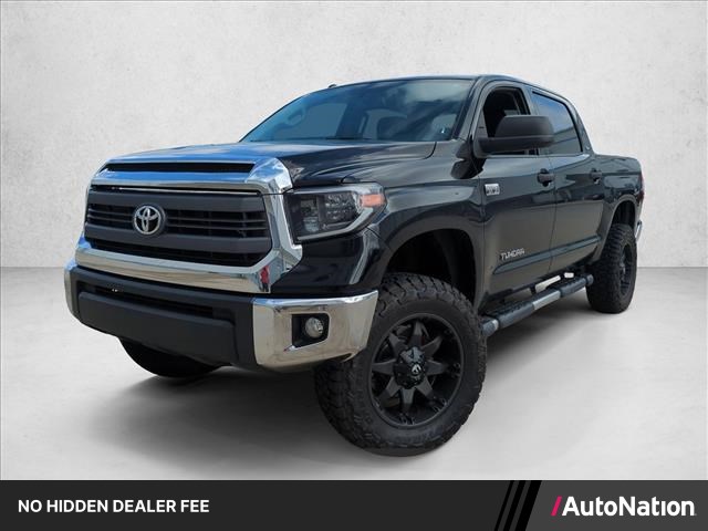 Black 2014 Toyota Tundra Pickup Truck Four-Wheel Drive Automatic