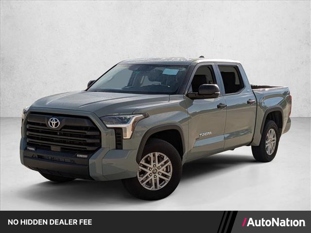 Lunar Rock 2024 Toyota Tundra SR5 CrewMax Cab RWD Pickup Truck 4X2 Automatic