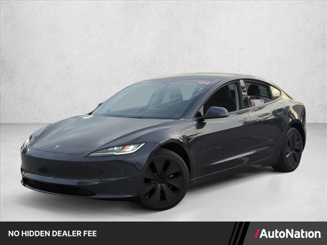 Gray (Stealth Grey) 2024 Tesla Model 3 Automatic