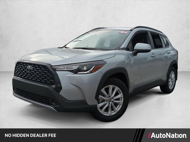 Sonic Silver 2024 Toyota Corolla Cross SUV / Crossover Front-Wheel Drive Automatic