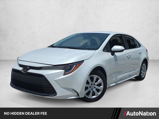 White (Wind Chill Pearl) 2024 Toyota Corolla Sedan Front-Wheel Drive Automatic