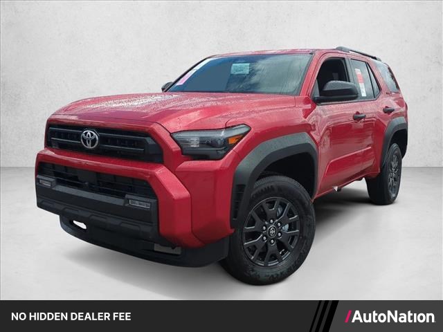 Supersonic Red 2026 Toyota 4Runner SR5 4WD SUV / Crossover Four-Wheel Drive Automatic