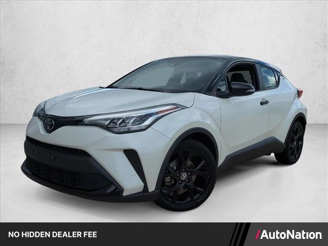 Blizzard Pearl w/Black Roof 2021 Toyota C-HR SUV / Crossover Front-Wheel Drive Automatic