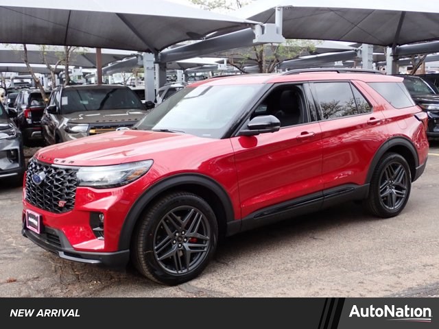 Rapid Red Metallic Tinted Clearcoat 2026 Ford Explorer ST AWD SUV / Crossover All-Wheel Drive Automatic
