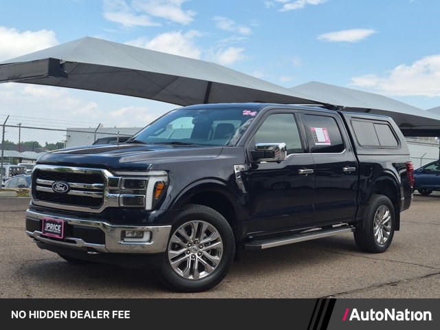 Antimatter Blue Metallic 2024 Ford F-150 Pickup Truck Four-Wheel Drive Automatic