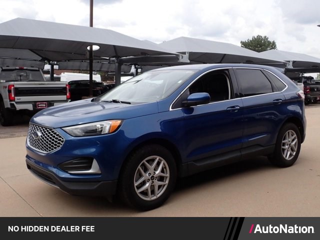 Atlas Blue Metallic 2024 Ford Edge SUV / Crossover All-Wheel Drive 8-Speed Automatic