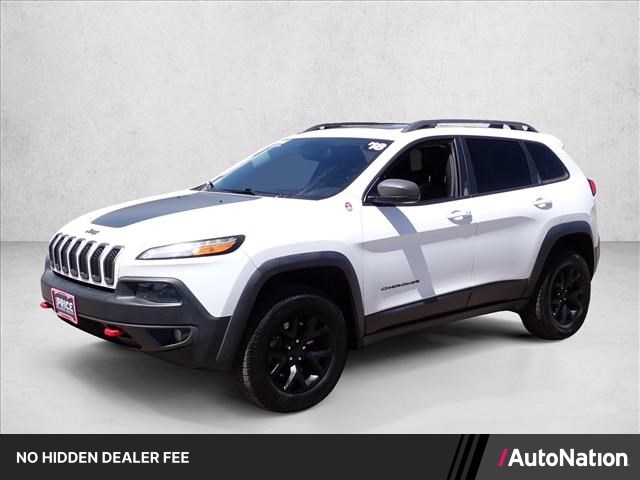 Bright White Clearcoat 2018 Jeep Cherokee SUV / Crossover Four-Wheel Drive 9-Speed Automatic