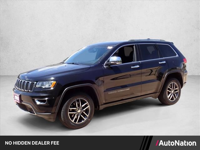 Diamond Black Crystal Pearlcoat 2018 Jeep Grand Cherokee Limited 4WD SUV / Crossover Four-Wheel Drive 8-Speed Automatic