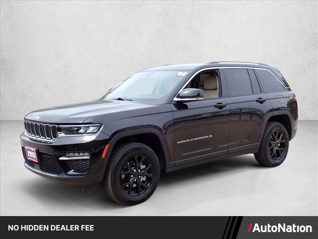 Diamond Black Crystal Pearlcoat 2022 Jeep Grand Cherokee Limited 4WD SUV / Crossover Four-Wheel Drive 8-Speed Automatic